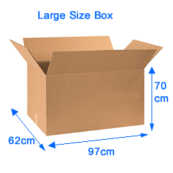 1 x Large 38-Inch Heavy-Duty Box | Sea Freight, Air Freight & Moving